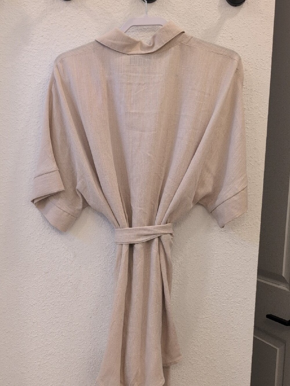 Vici Cream Collared Button-Up Top - Picture 3 of 5